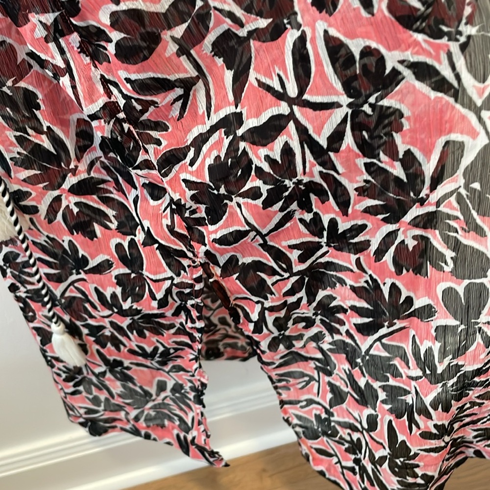 Jessica Simpson Flora Brushes Lailaa Kimono Size Medium, NWT - Picture 5 of 9